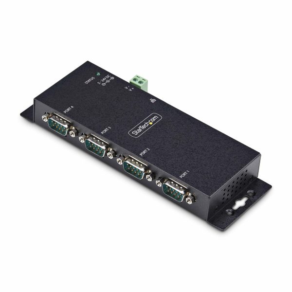 4P SERIAL TO ETHERNET ADAPTER .