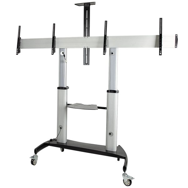 DUAL TV CART - 37-60IN DISPLAY .