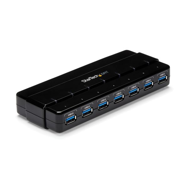 7 PORT USB 3.0 HUB W/ ADAPTER .