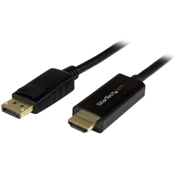6 FT DP TO HDMI CABLE - 4K .