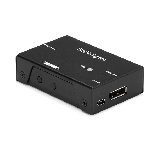 StarTech Displayport F/F jelerősítő fekete max. 20m