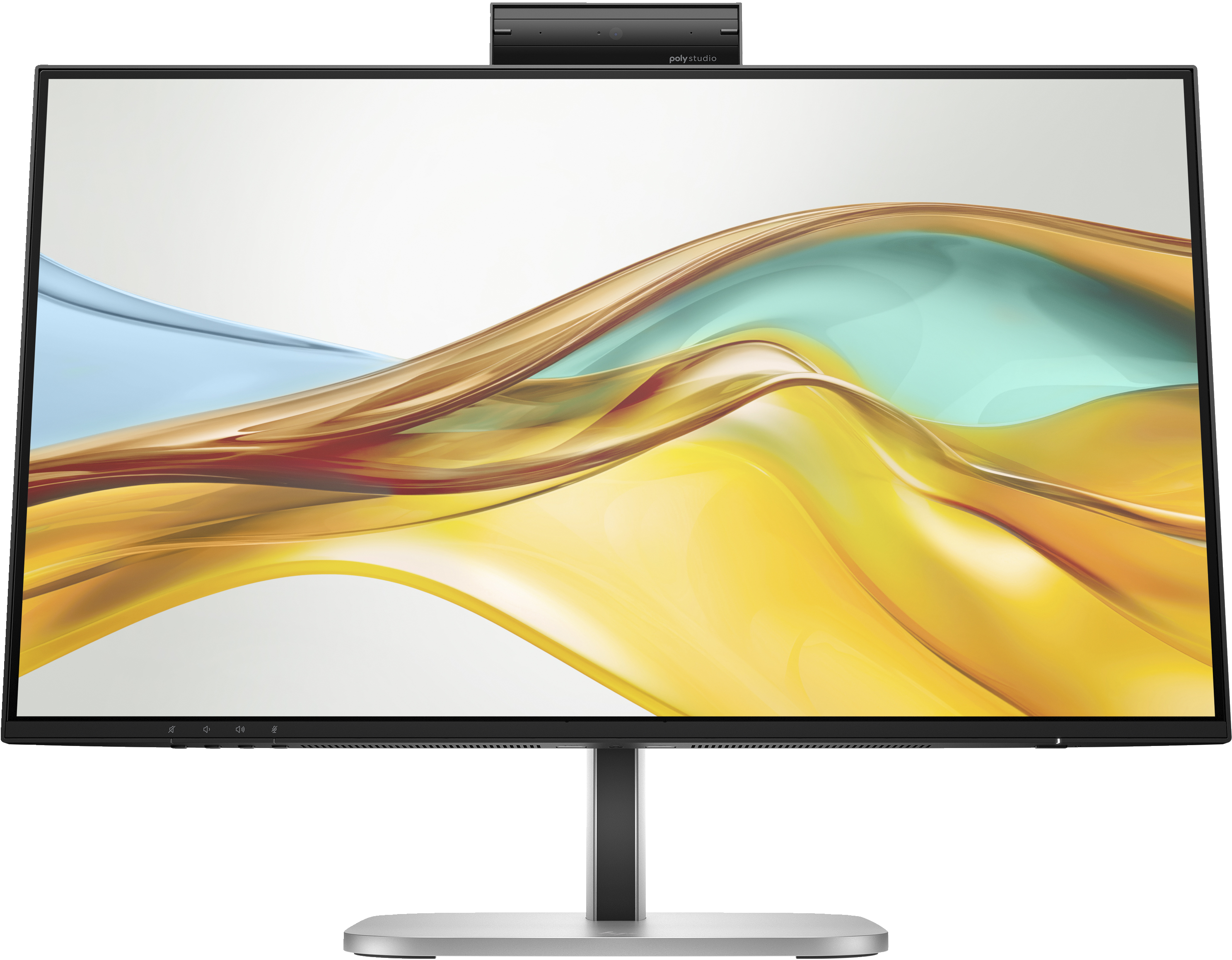 HP monitor 23.8” Series 5 Pro 524pm Matt IPS 1920x1080, 100Hz, 16:9, 1500:1,350cd,5ms,HDMI,DP, webcam, speak, fekete