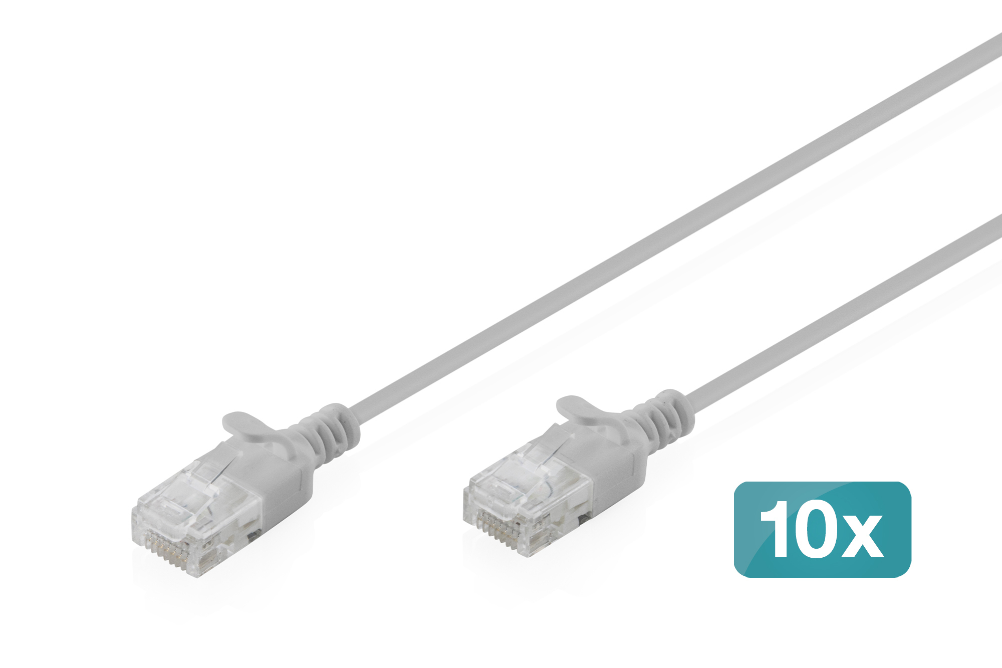 CAT6 U/UTP SLIM PA 10X15M GREY 10X 15M LSZH AWG 32/7 GREY