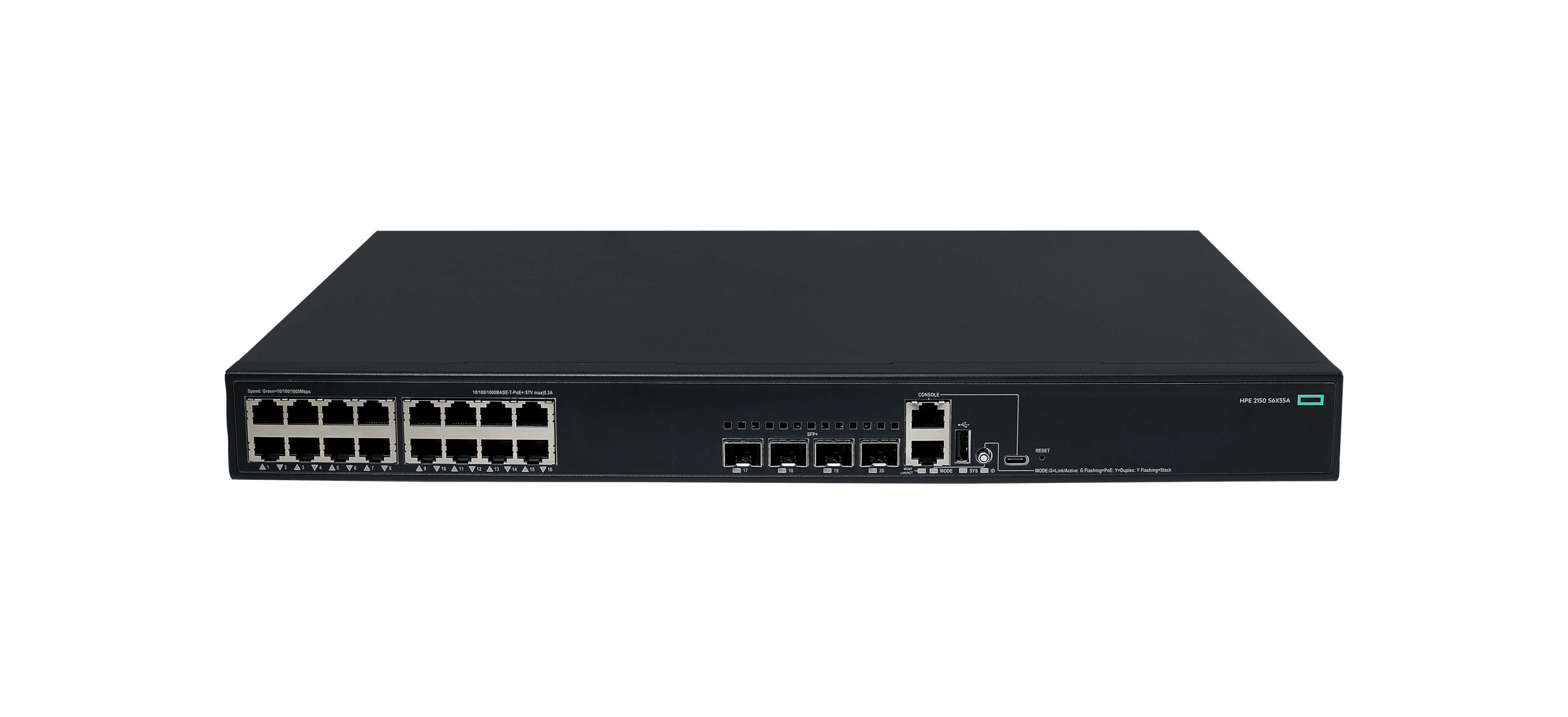 HPE NW CW 2150 16G POE+ 4P 248W SW EU EN