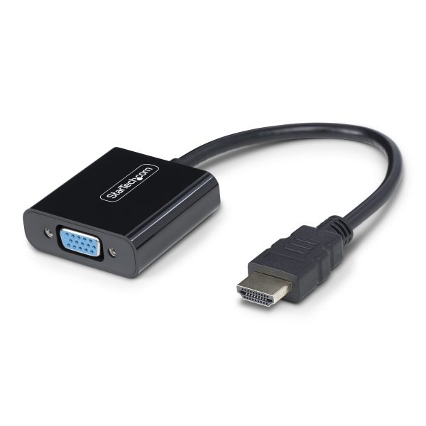 StarTech HDMI -> VGA M/F adapter 0.15m fekete