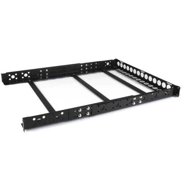 StarTech 1U fixed Rail Kit fekete