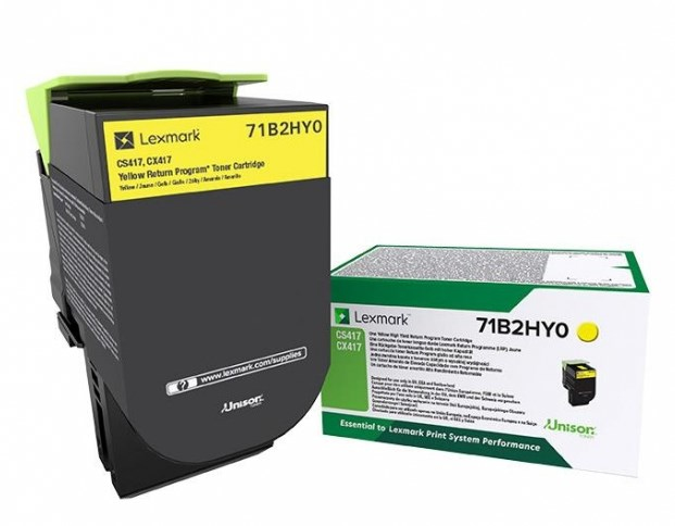 TONER RETURN OPEN YELLOW CRTG F. CS/CX4/517 3.500 PGS