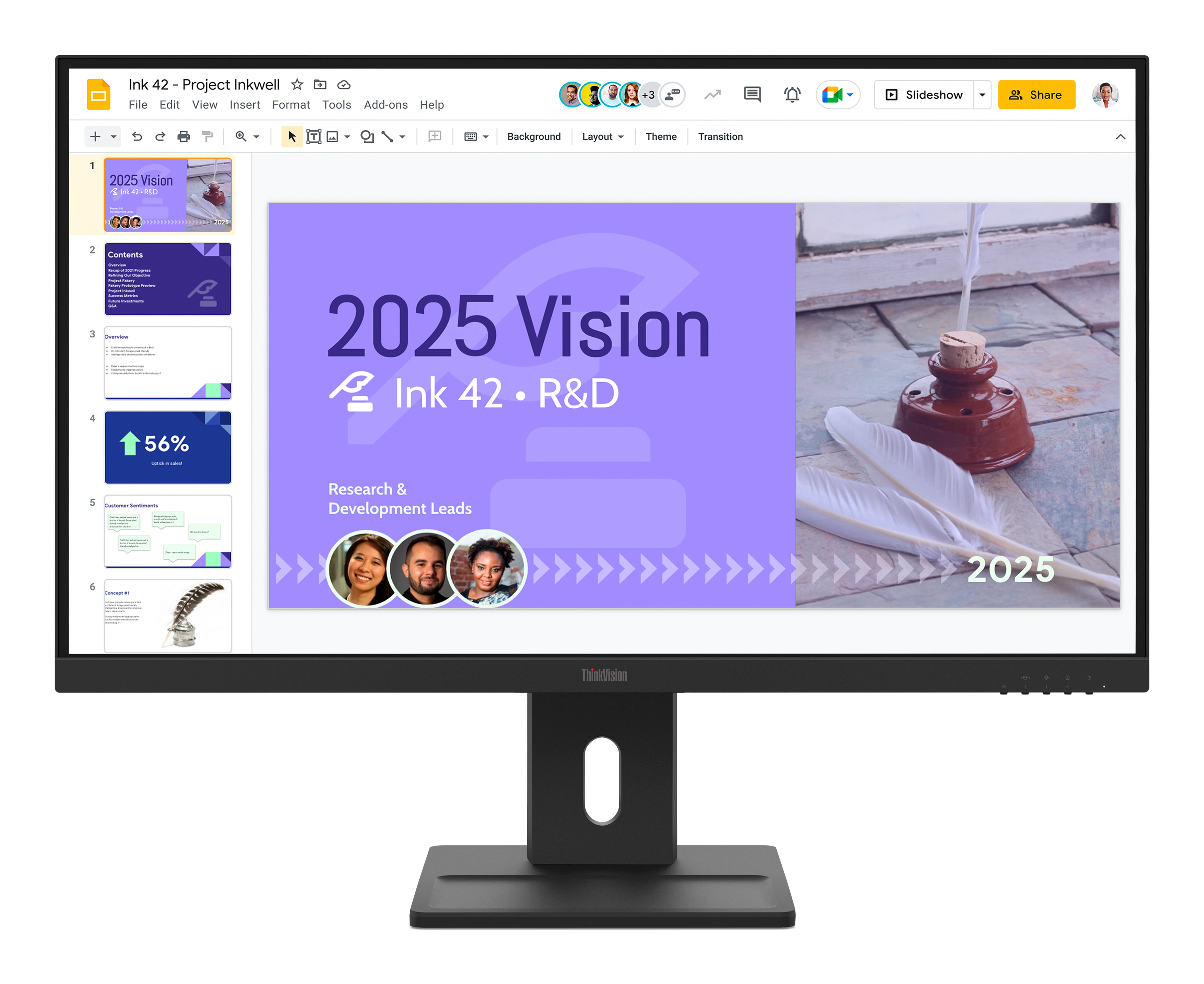 LENOVO Monitor - ThinkVision E27Q-40; 27" QHD 2560x1440 IPS, 16:9, 4ms, 100Hz, 1500:1, 350cd/m2, HDMI, DP. pivot.