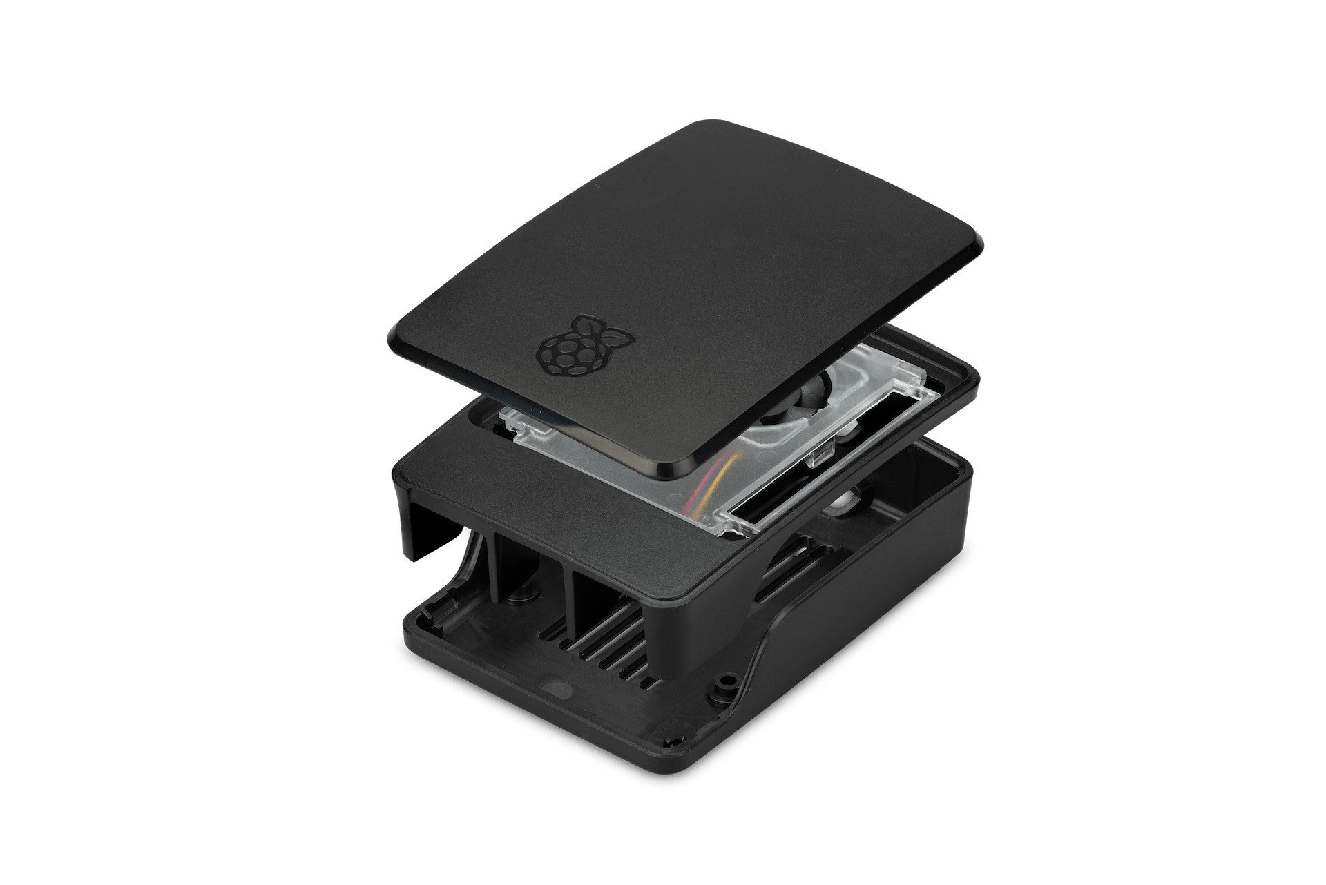 RASPBERRY PI5 GEHUSE SCHWARZ  LFTER  OFFIZIELL