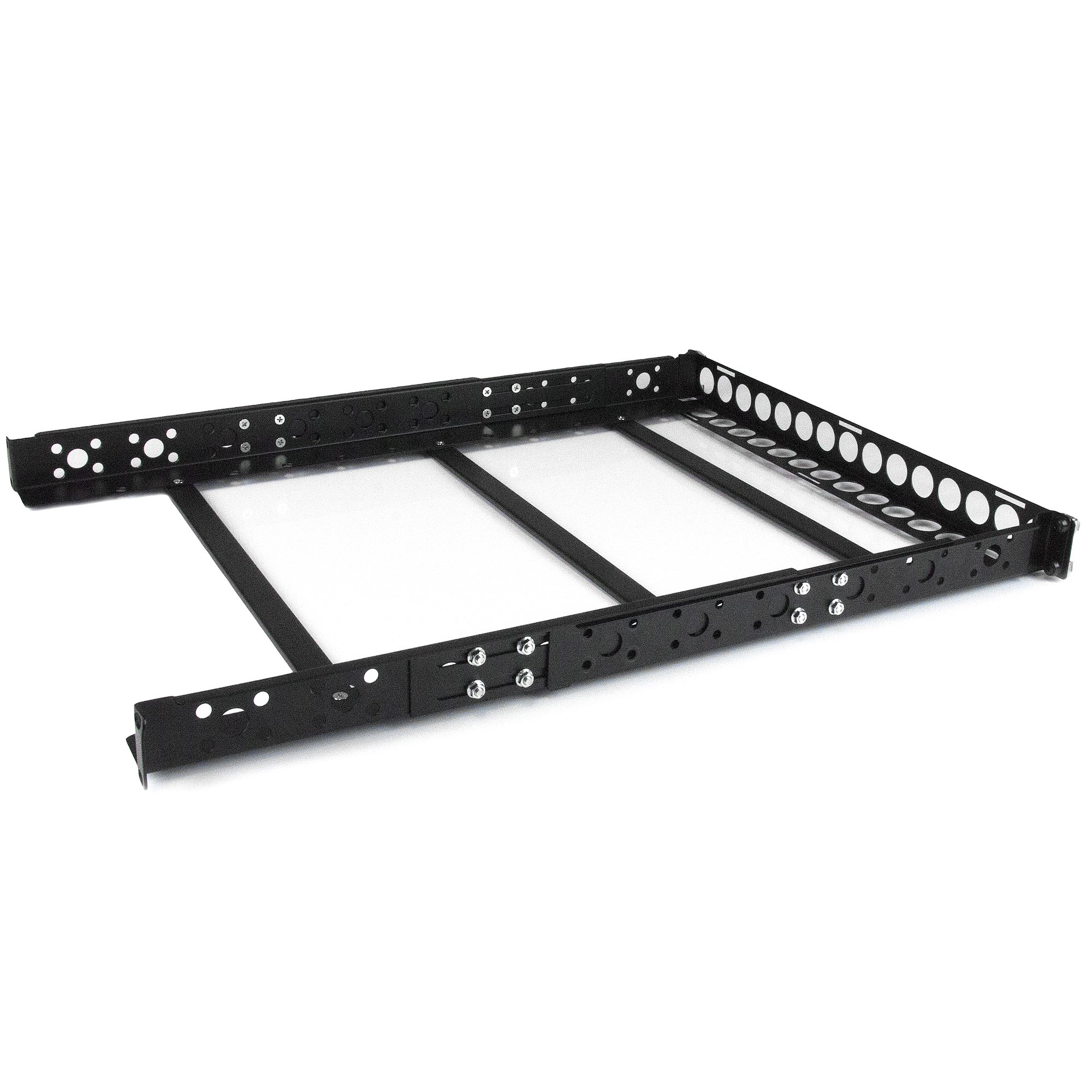 StarTech 1U fixed Rail Kit fekete