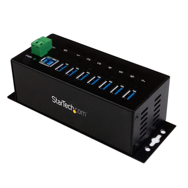 7 PORT INDUSTRIAL USB 3.0 HUB .