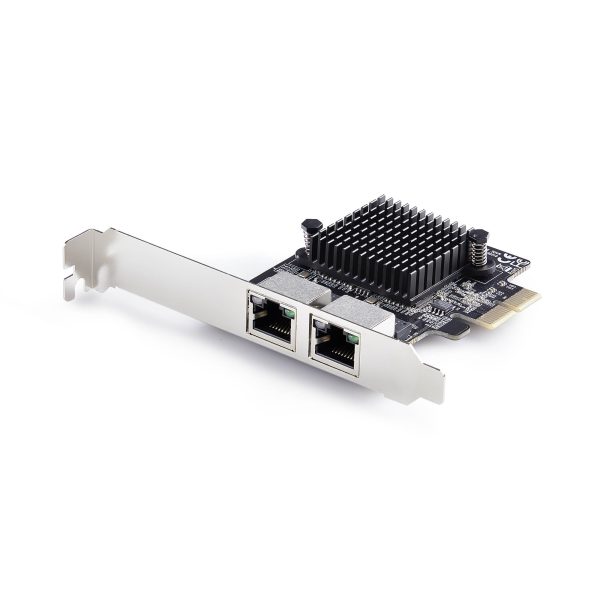 STARTECH 2-PORT NETWORK CARD TAA 10/100M/1G/2.5G/5G TAA-COMPLIANT