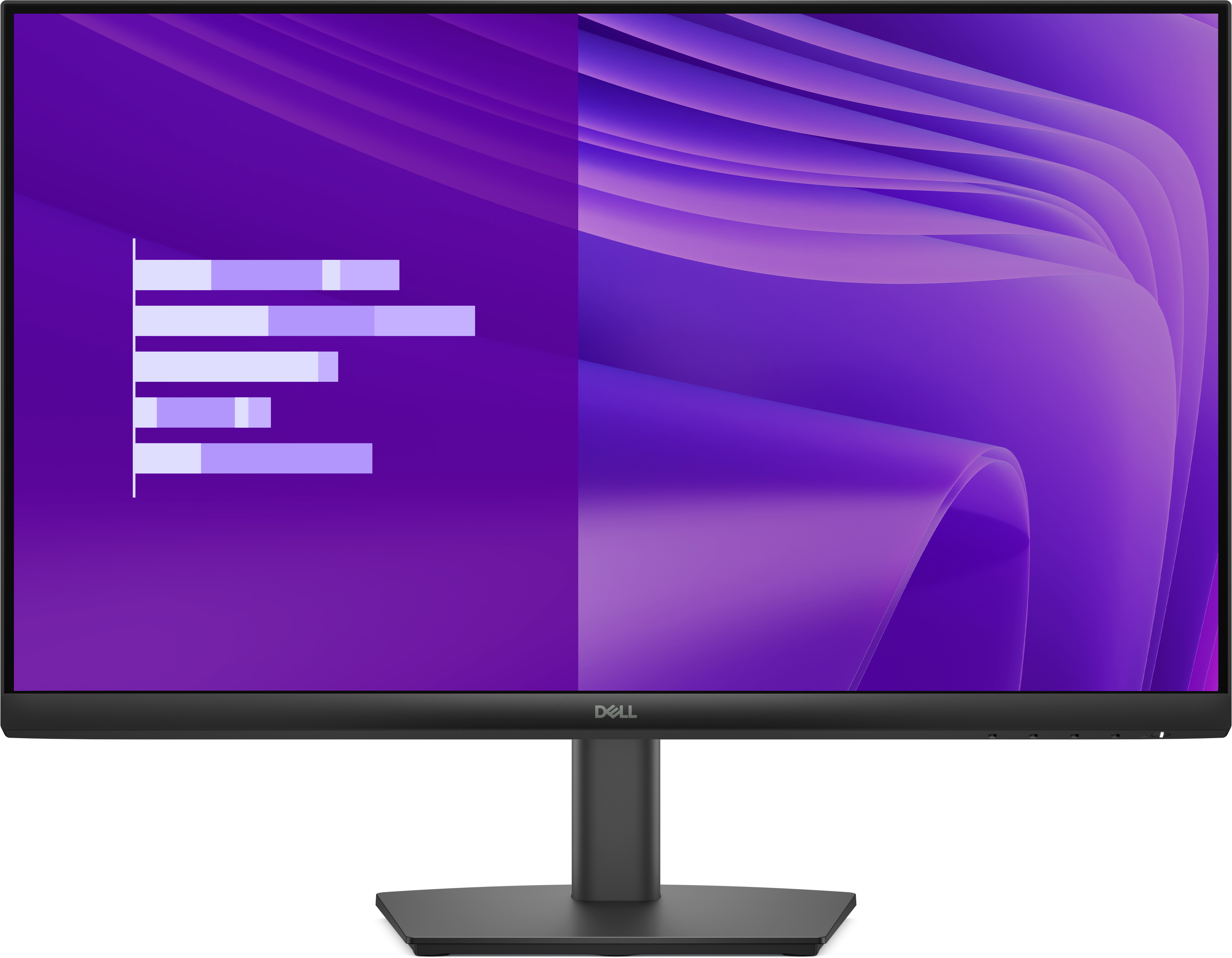 DELL Pro 24 Monitor 23,8"  E2425HM FHD 1920x1080 IPS 100Hz 1000:1 250cd, 5ms, HDMI, VGA, DP, fekete