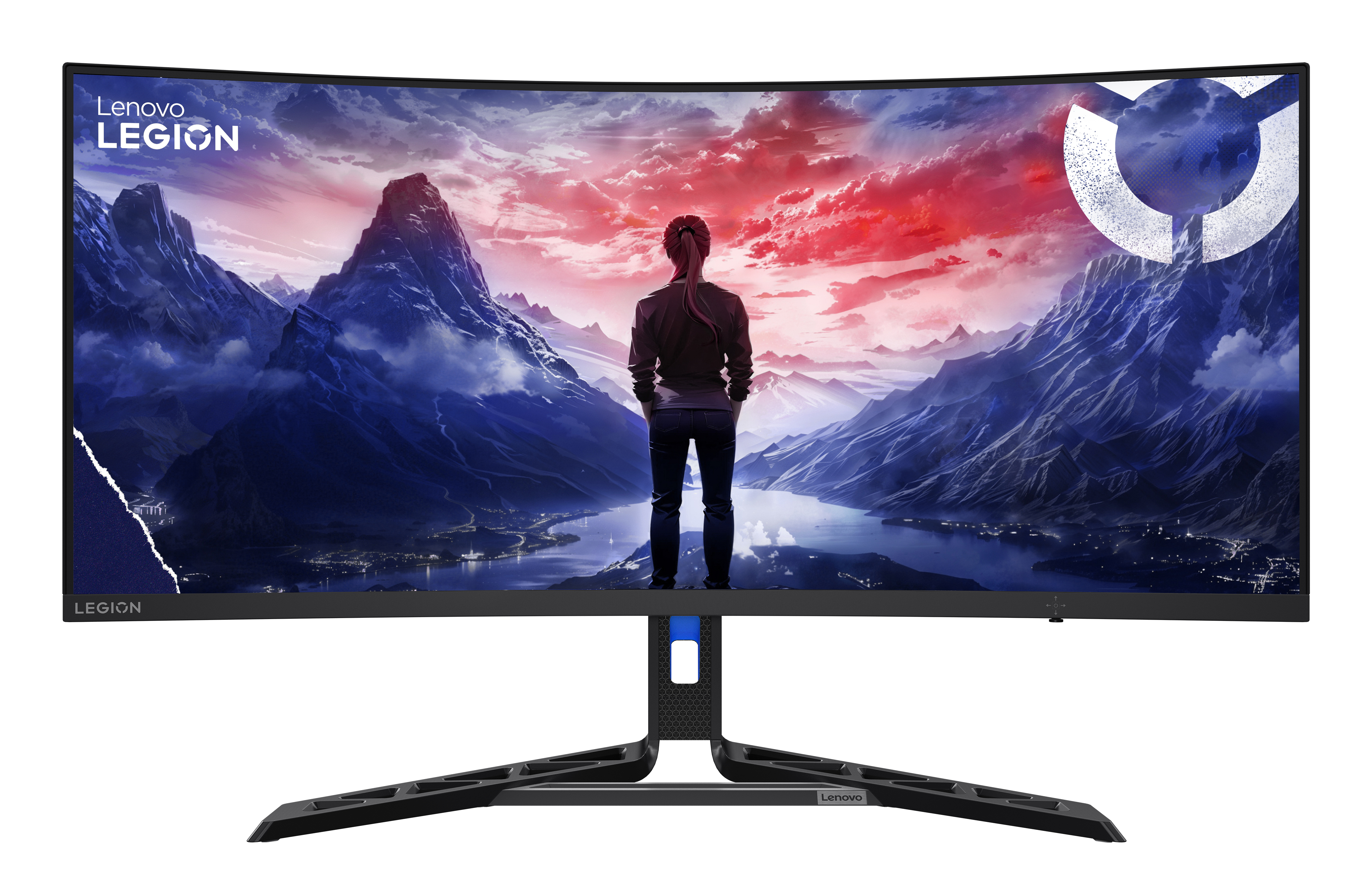 Lenovo Legion R34w-30 34" ívelt VA LED gaming monitor fekete 180Hz FreeSync Premium