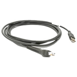 ZEBRA kábel USB 2,1m, egyenes