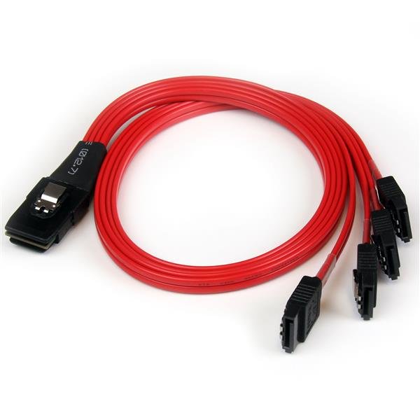8087 TO 4X SATA REVERSE CABLE .