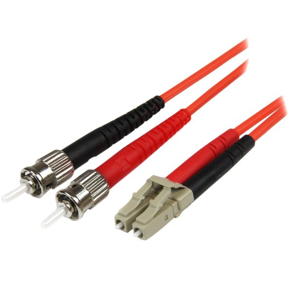 1M MM FIBER PATCH CABLE LC ST .