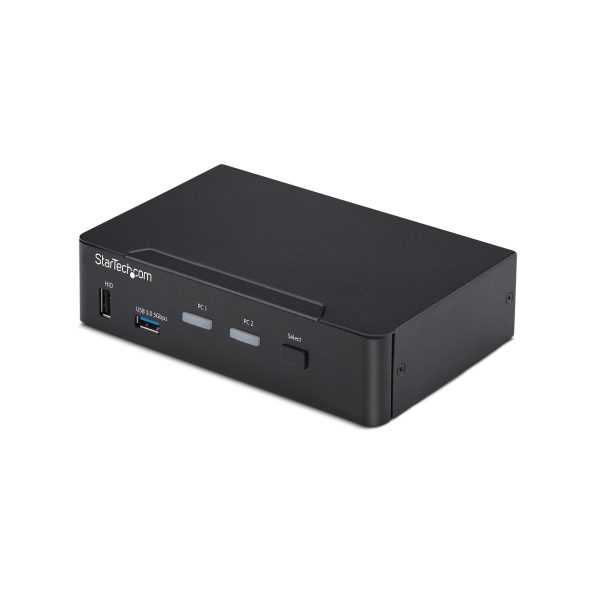 STARTECH 2-PORT DISPLAYPORT KVM SWITCH 4K 60HZ USB 3.0 EDID MANAGEMENT