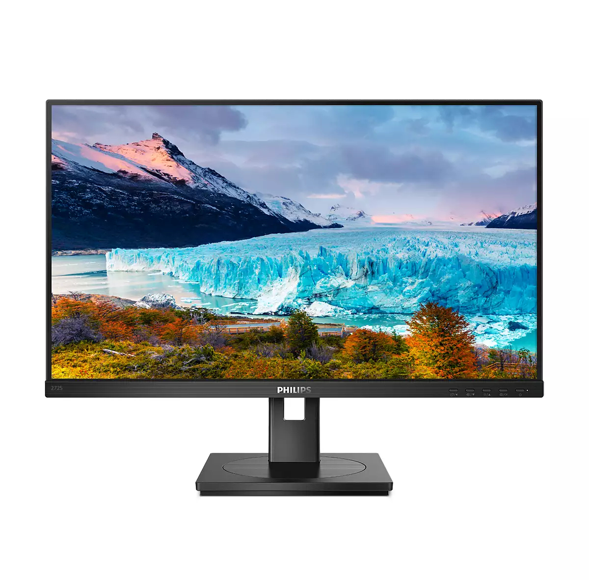 PHILIPS IPS monitor 27" 272S1AE, 1920x1080, 16:9, 250cd/m2, 4ms, VGA/DVI/DisplayPort/HDMI, Pivot, hangszóró