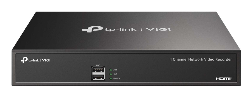 TP-LINK Video Recorder 4 csatornás, VIGI NVR1004H