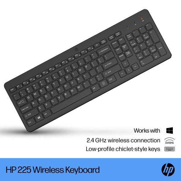HP 225 WIRELESS KEYBOARD