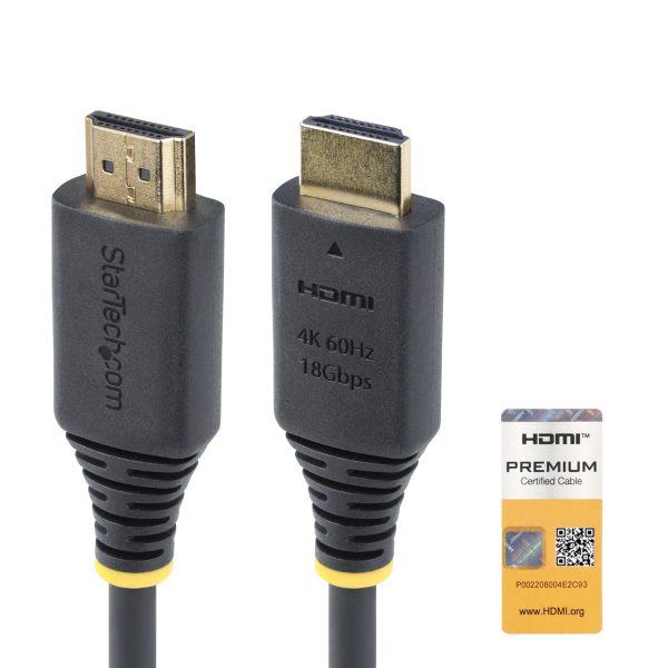 StarTech HDMI 2.0 -> HDMI 2.0 M/M video kábel 1.5m fekete