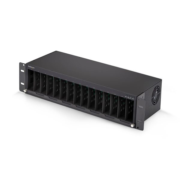 STARTECH 15-SLOT MEDIA CHASSIS TAA .