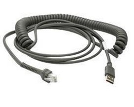 Zebra CABLE - SHIELDED USB SERIES A CONNECTOR 9FT.(2.8M) COILED