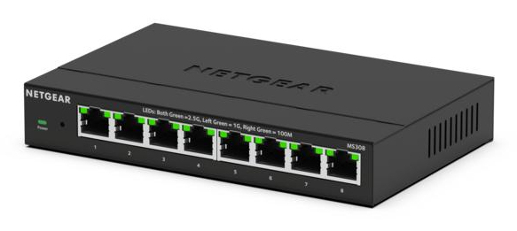 8 PORT 2.5G UM PLUS SWITCH 8X 2.5G LAN