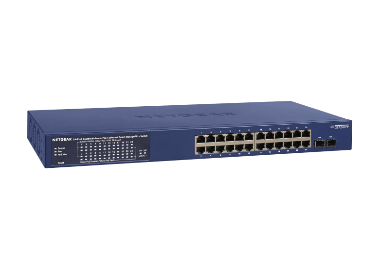 24-P. GB SMART MGD PRO SWITCH WITH POE+ 2 SFP GBIC