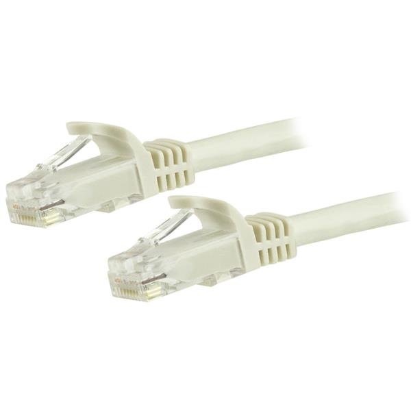 StarTech RJ45 CAT6 UTP -> RJ45 CAT6 UTP M/M adatkábel 15m fehér