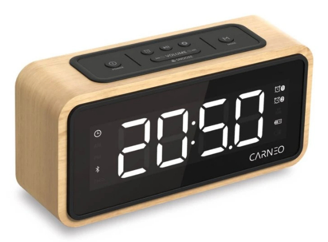 CARNEO CF90 RADIO FM ALARM CLOCK