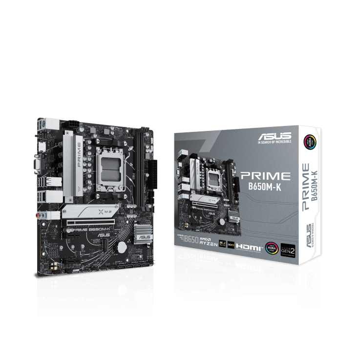 ASUS Alaplap AM5 PRIME B650M-K AMD B650, mATX