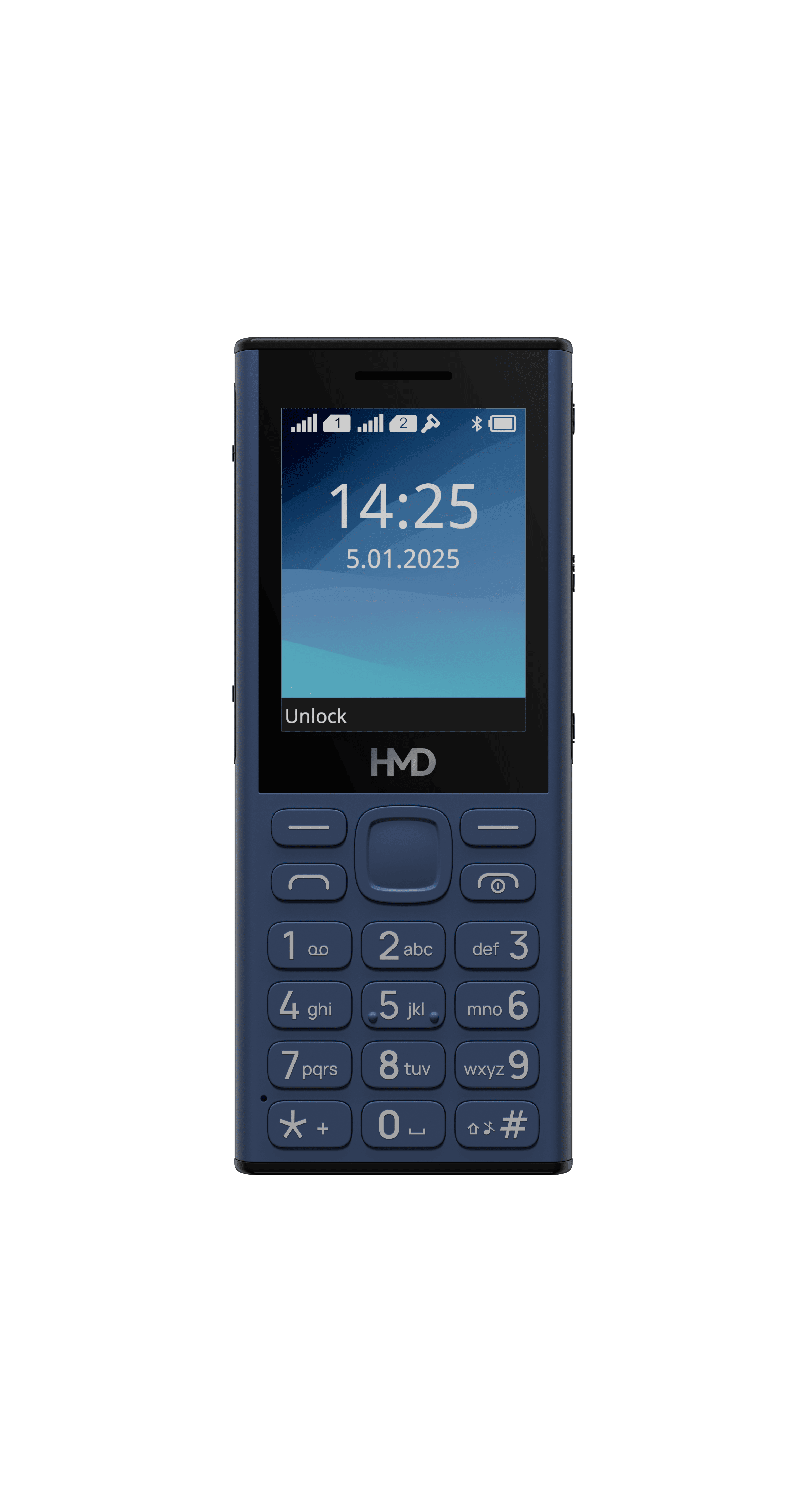 HMD 130 Music mobiltelefon, Dual SIM, kék (TA-1717)