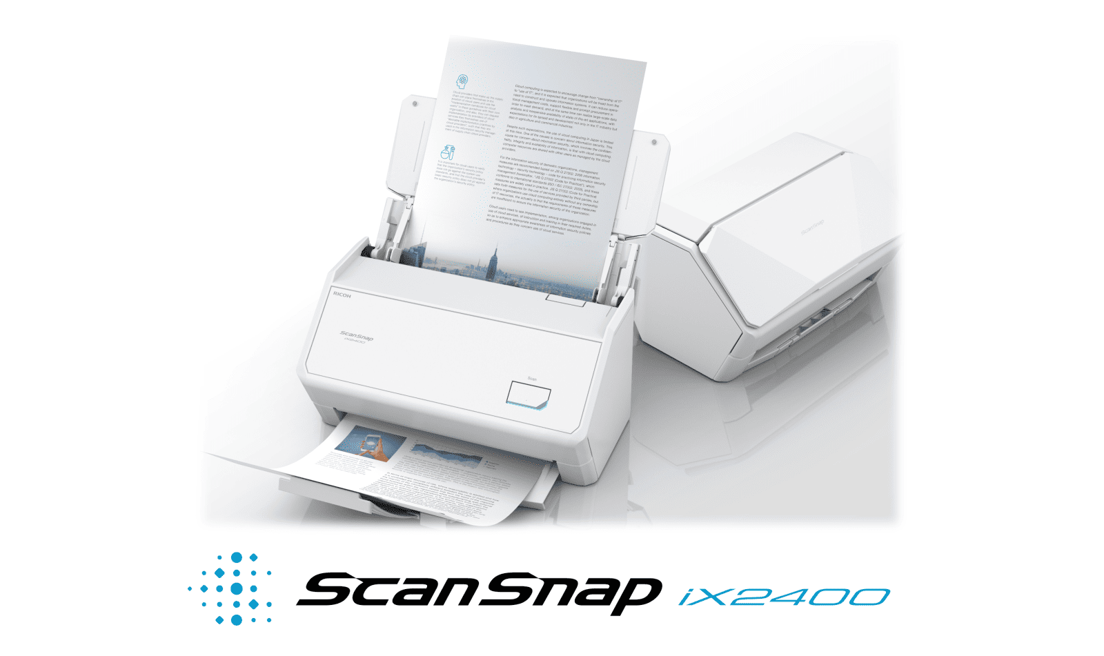 PFU Ricoh (Fujitsu) ScanSnap iX2400 szkenner, fehér