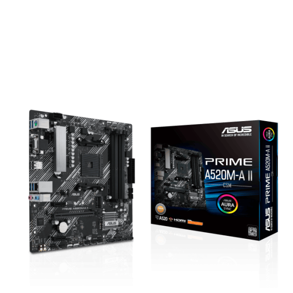 ASUS PRIME A520M-A II/CSM AM4 DDR4 microATX alaplap