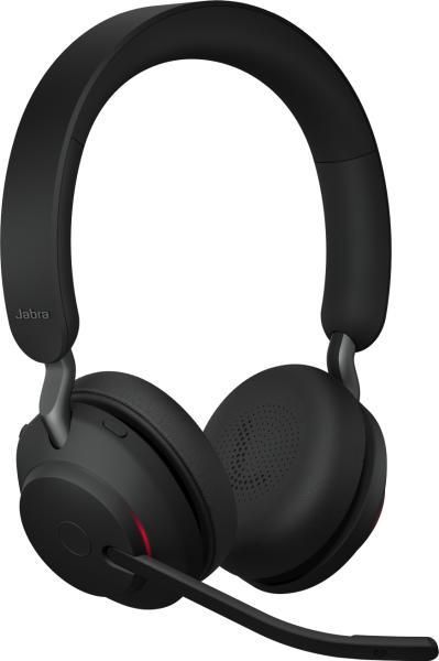 JABRA Fejhallgató - Evolve2 65 MS Stereo Bluetooth, USB-C Vezeték Nélküli, Mikrofon