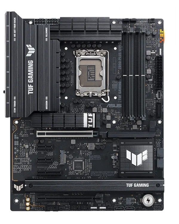 ASUS TUF GAMING Z890-PLUS WIFI LGA1851 DDR5 ATX alaplap