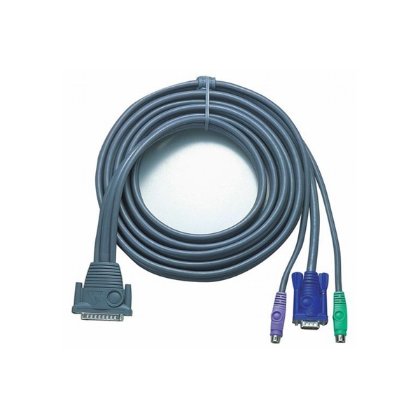 ATEN KVM Kábel PS/2 és VGA,   5m - 2L-1605P