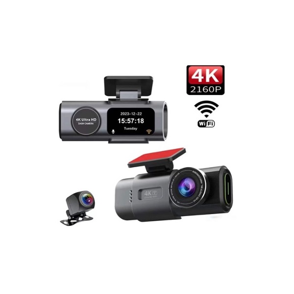 BLACKBIRD Autós Kamera K309 4K+4K Wifi, applikációs vezérlés