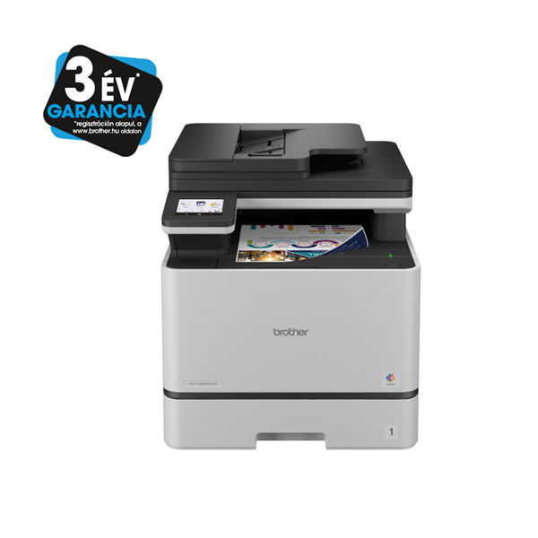 BROTHER Lézer MFP NY/M/S DCP-L8630CDW, A4, színes, 31 lap/perc, WiFi/LAN/USB, ADF, duplex, 2400x600dpi, 512MB