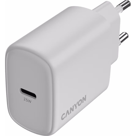 Canyon OnCharge 250 25W univerzális hálózati töltő adapter fehér