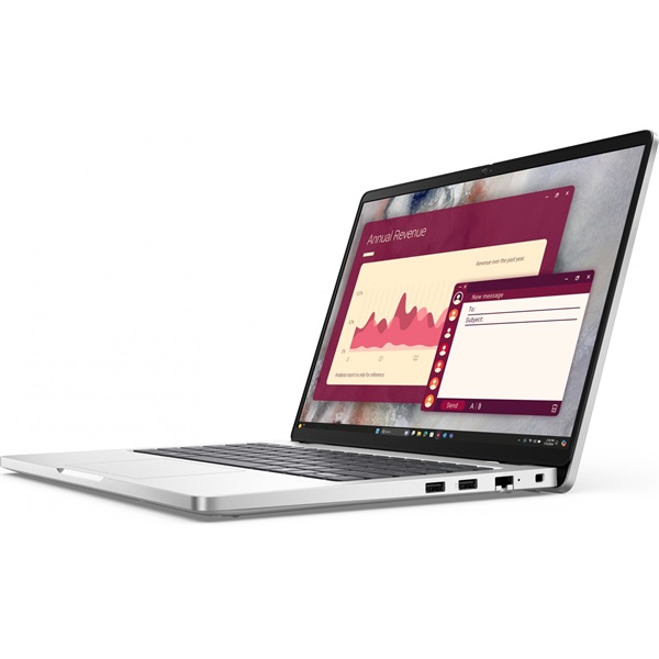 DELL Pro 14 (PC14250) 14.0" FHD+, Intel Core Ultra 5 235U (4.9GHz), 16GB, 512GB SSD, Linux, Ezüst