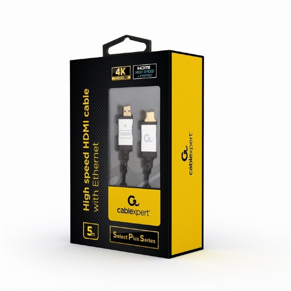 GEMBIRD Kábel HDMI - HDMI 4K@30Hz, M/M, 5m, fekete