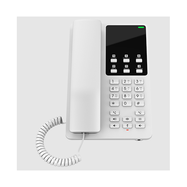 GRANDSTREAM VoIP Szállodatelefon, Fehér, Wireless - GHP620W