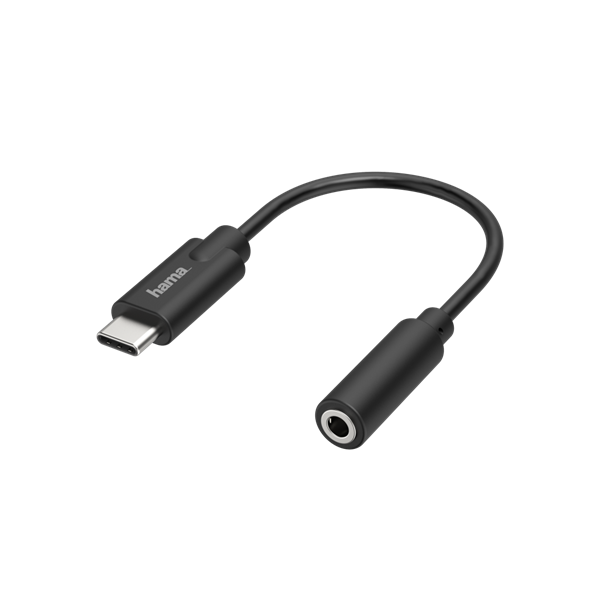 HAMA 200318, AUDIO ADAPTER, USB-C DUGÓ - 3,5 MM JACK ALJZAT