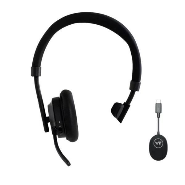 HAMECO DECT headset irodai hameco, ANC, vezeték nélküli, mono HS-8710M-D