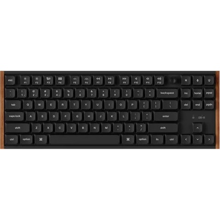 Keychron K1 Ultra 8K Bluetooth / vezeték nélküli magyar Silent Red mechanikus billentyűzet fekete