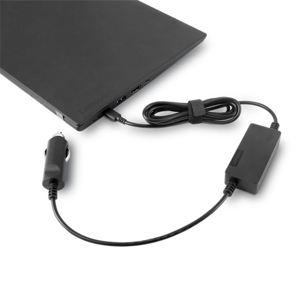 LENOVO AC/DC adapter - 65W ThinkPad USB-C DC utazó, szivargyújtós