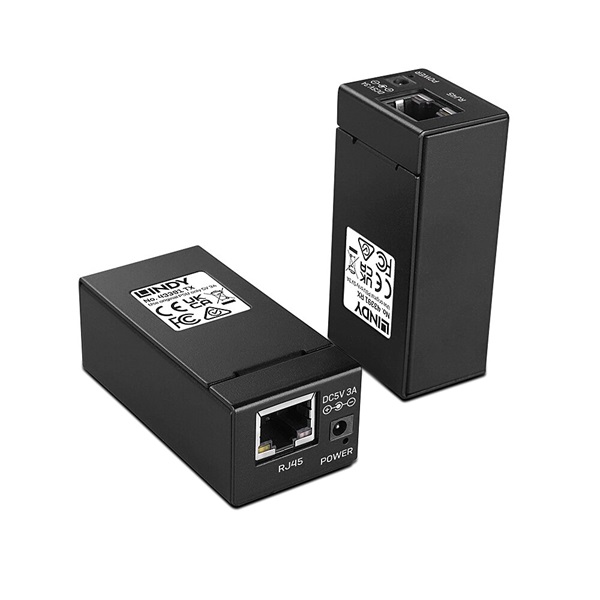 LINDY Extender USB 2.0, Cat6, 150m, fekete